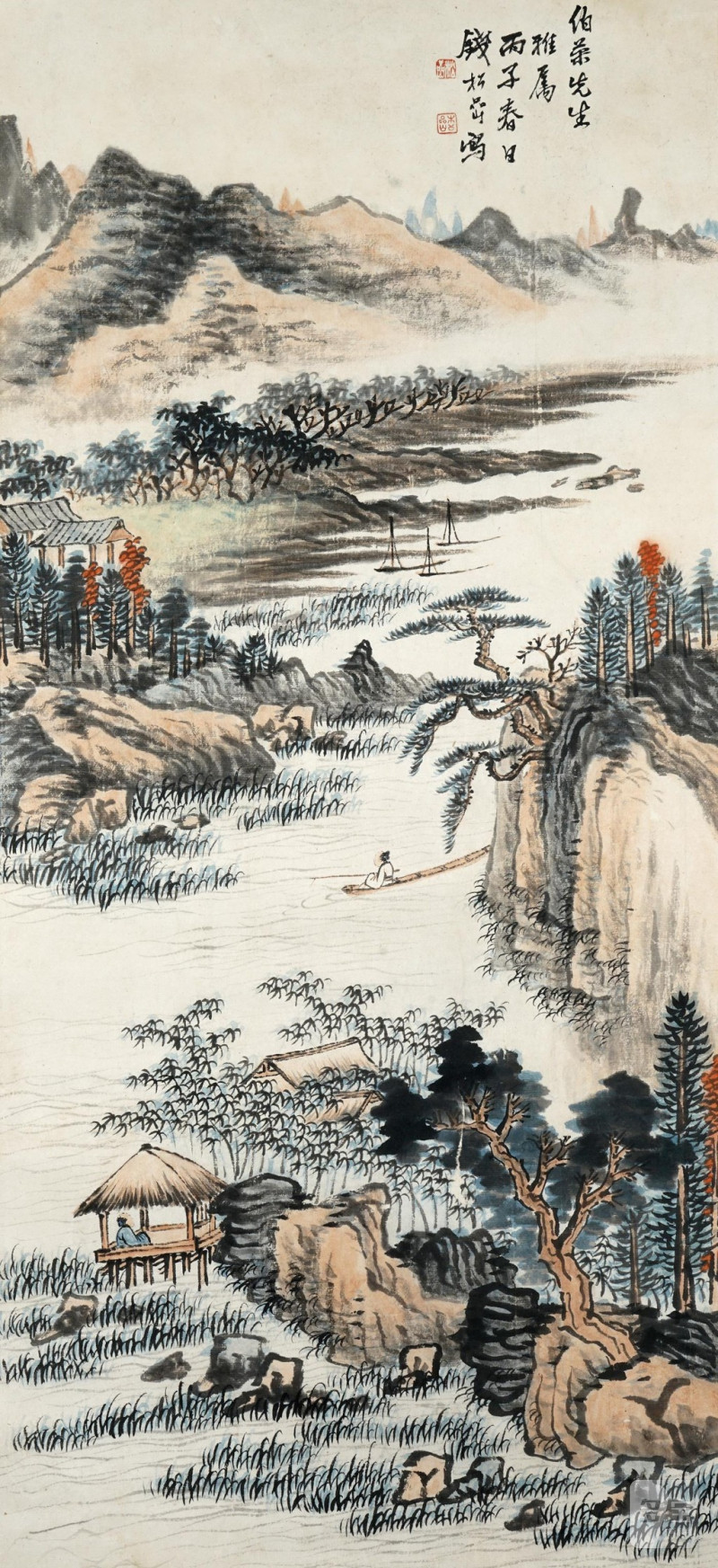    錢松岩 山水